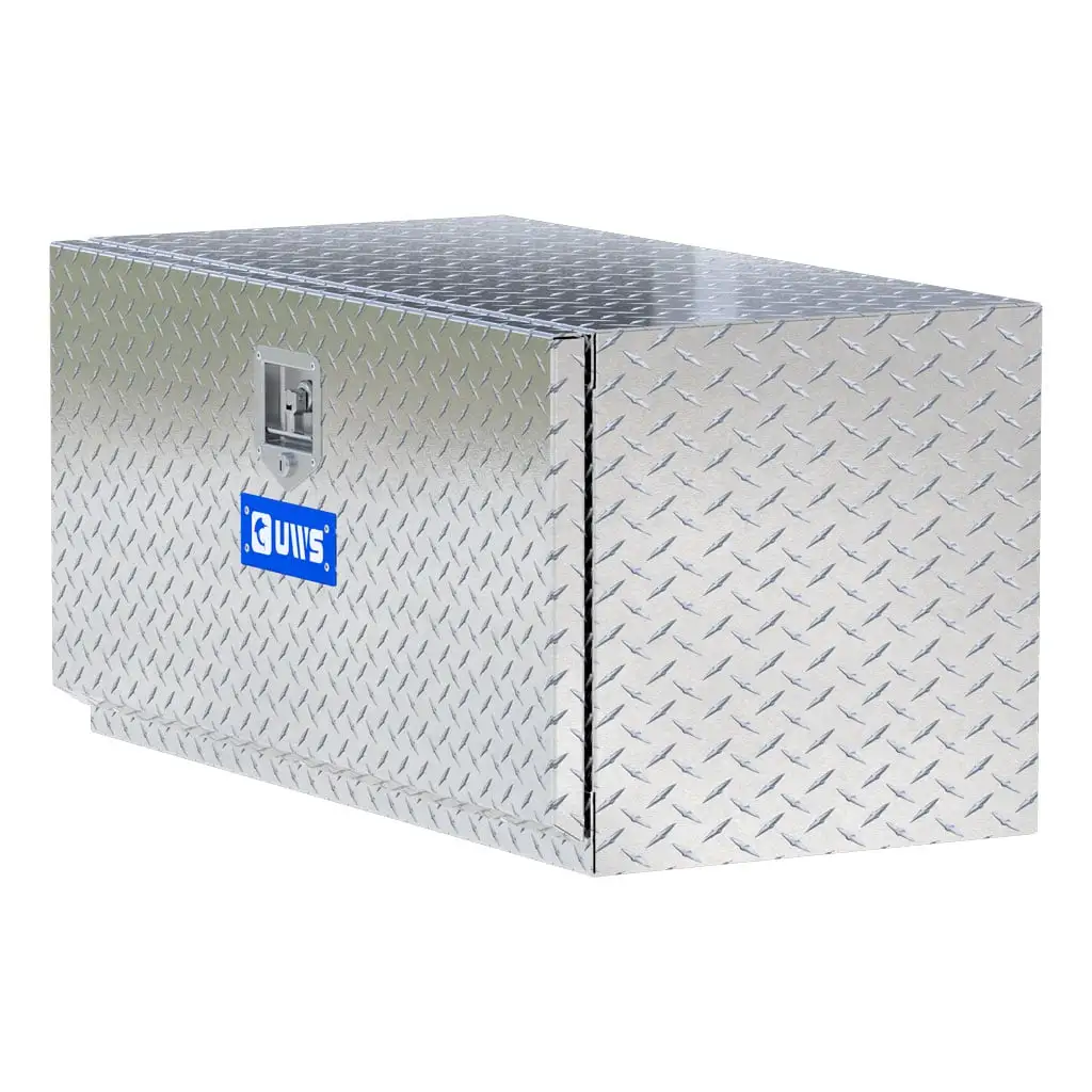 Bright Aluminum 36" Single-Door Underbody Tool Box (Heavy Packaging)