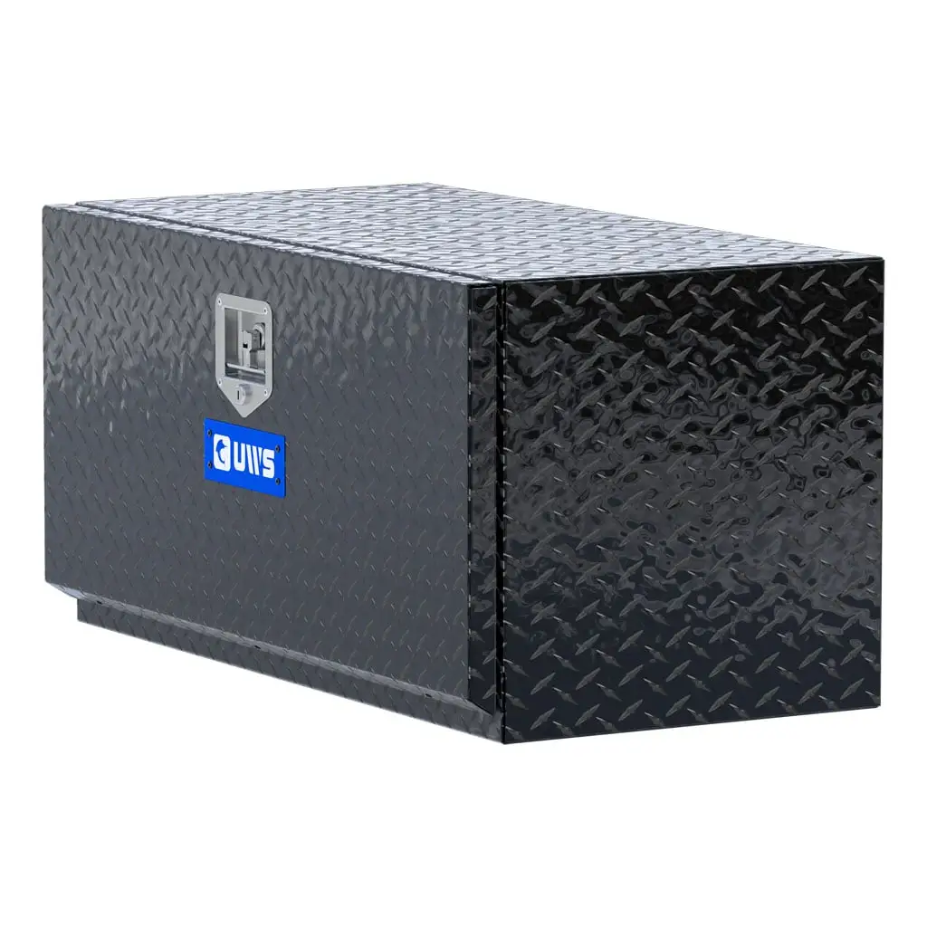 Gloss Black Aluminum 36" Single-Door Underbody Tool Box (Heavy Packaging)
