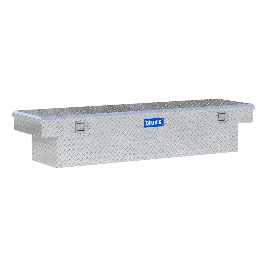 Bright Aluminum 72" Crossover Truck Tool Box (Heavy Packaging)