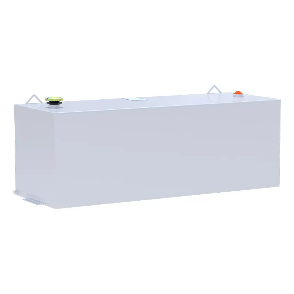 White 100-Gallon Rectangle Steel Transfer Tank