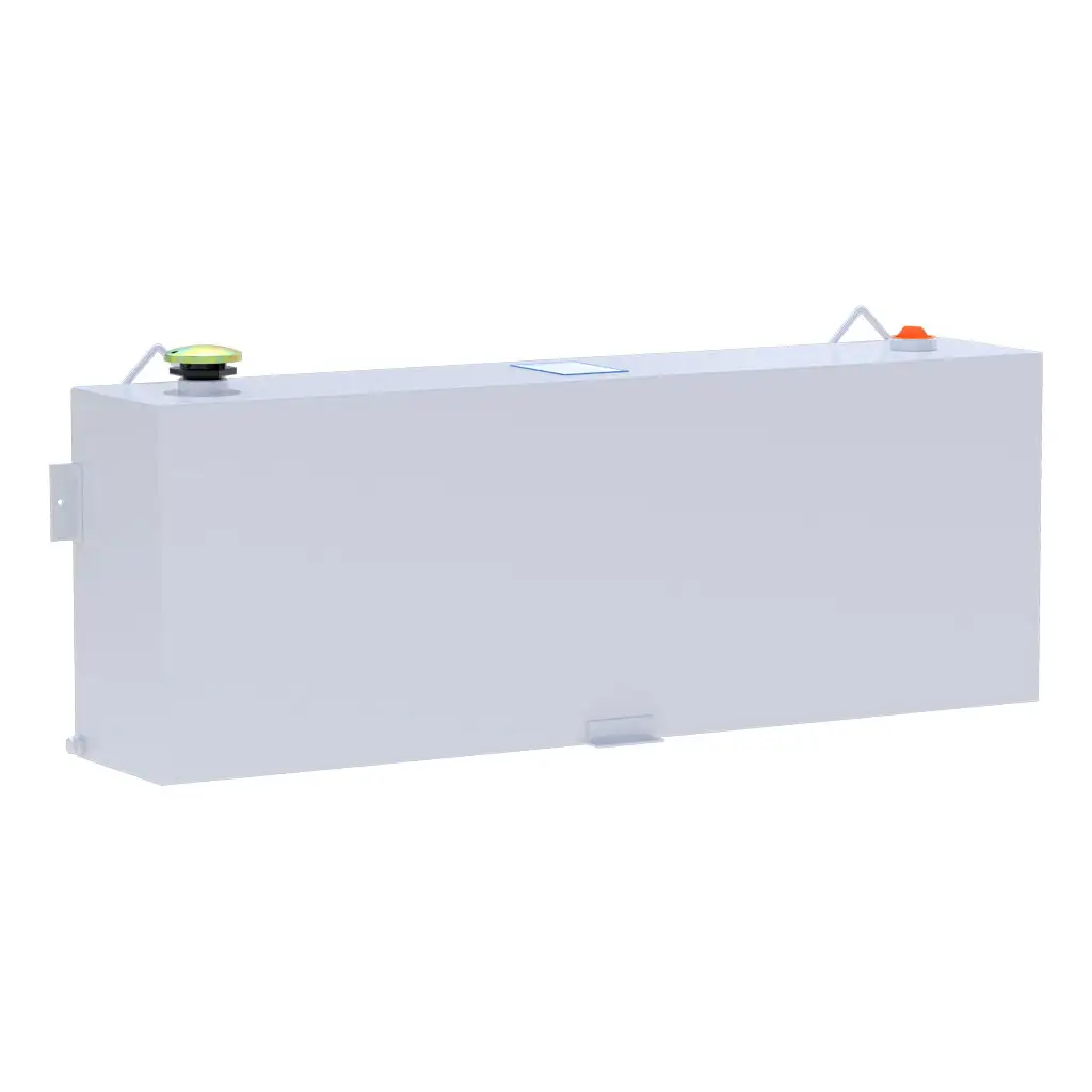 White 45-Gallon Rectangle Steel Transfer Tank
