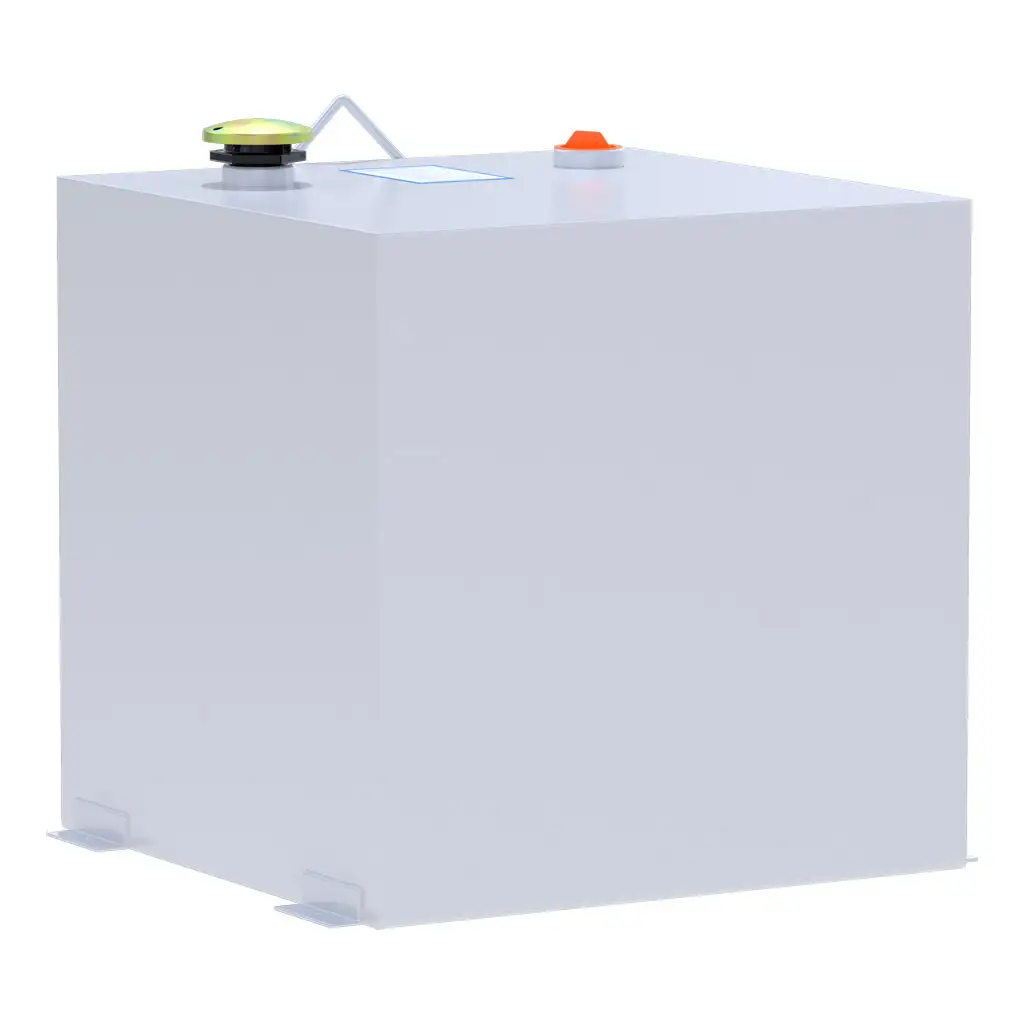 White 53-Gallon Rectangle Steel Transfer Tank