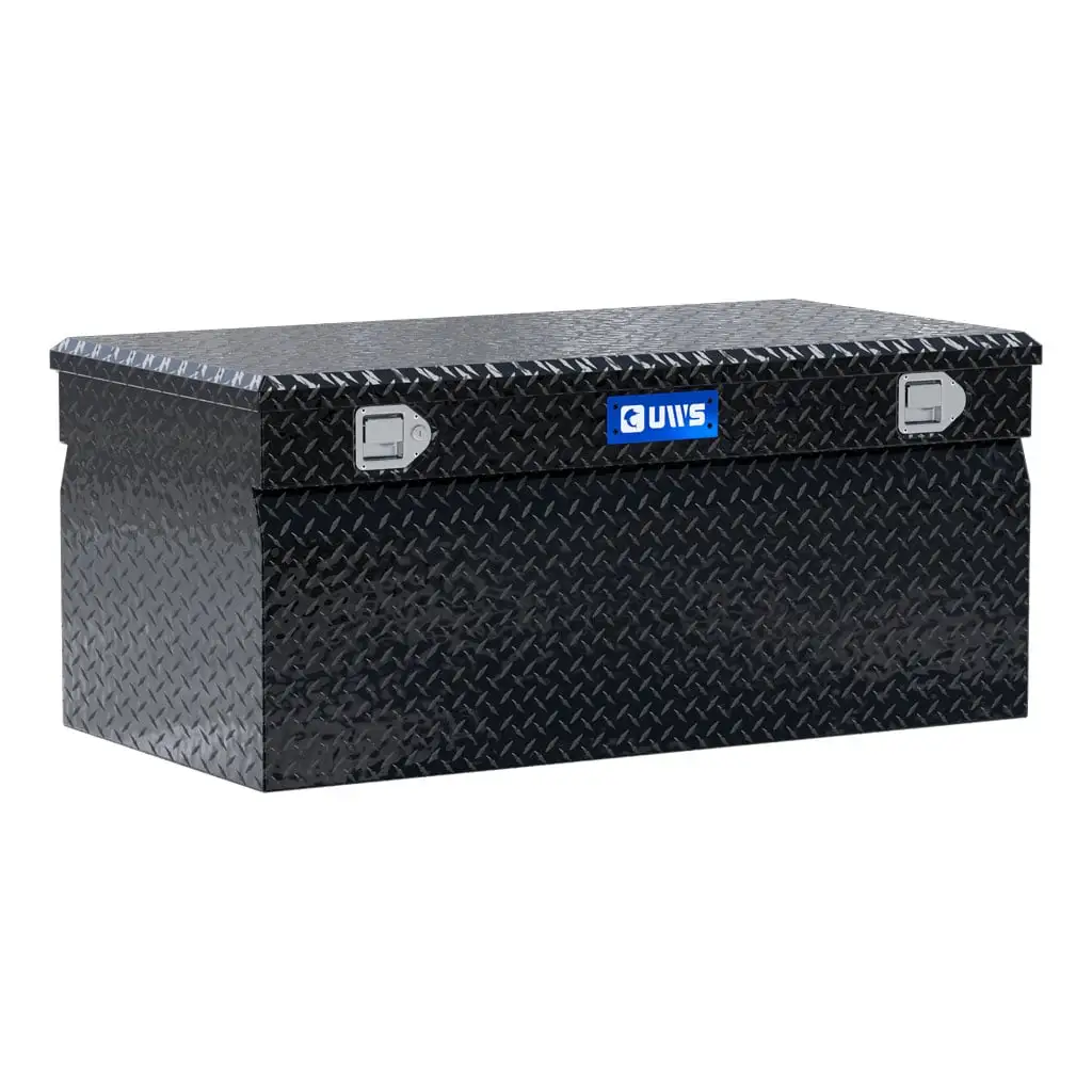 Gloss Black Aluminum 48" Utility Chest Box (LTL Shipping Only)