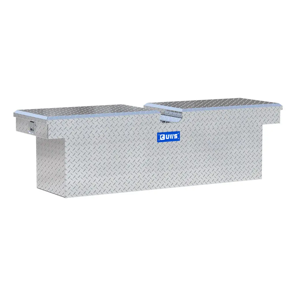 Bright Aluminum 69" Deep Gull Wing Crossover Truck Tool Box
