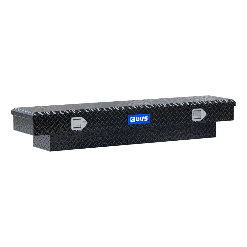 Gloss Black Aluminum 60" Slim-Line Crossover Truck Tool Box (LTL Shipping Only)