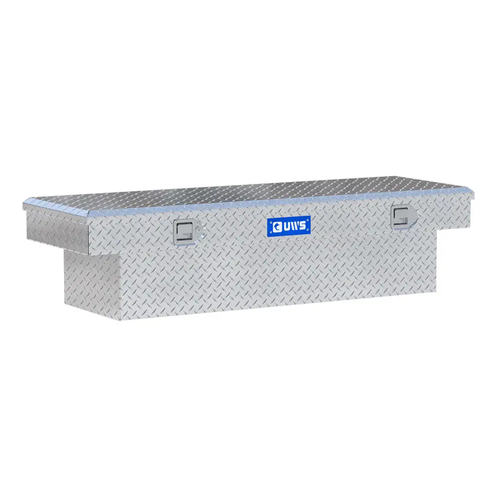 Bright Aluminum 60" Crossover Truck Tool Box (LTL Shipping Only)