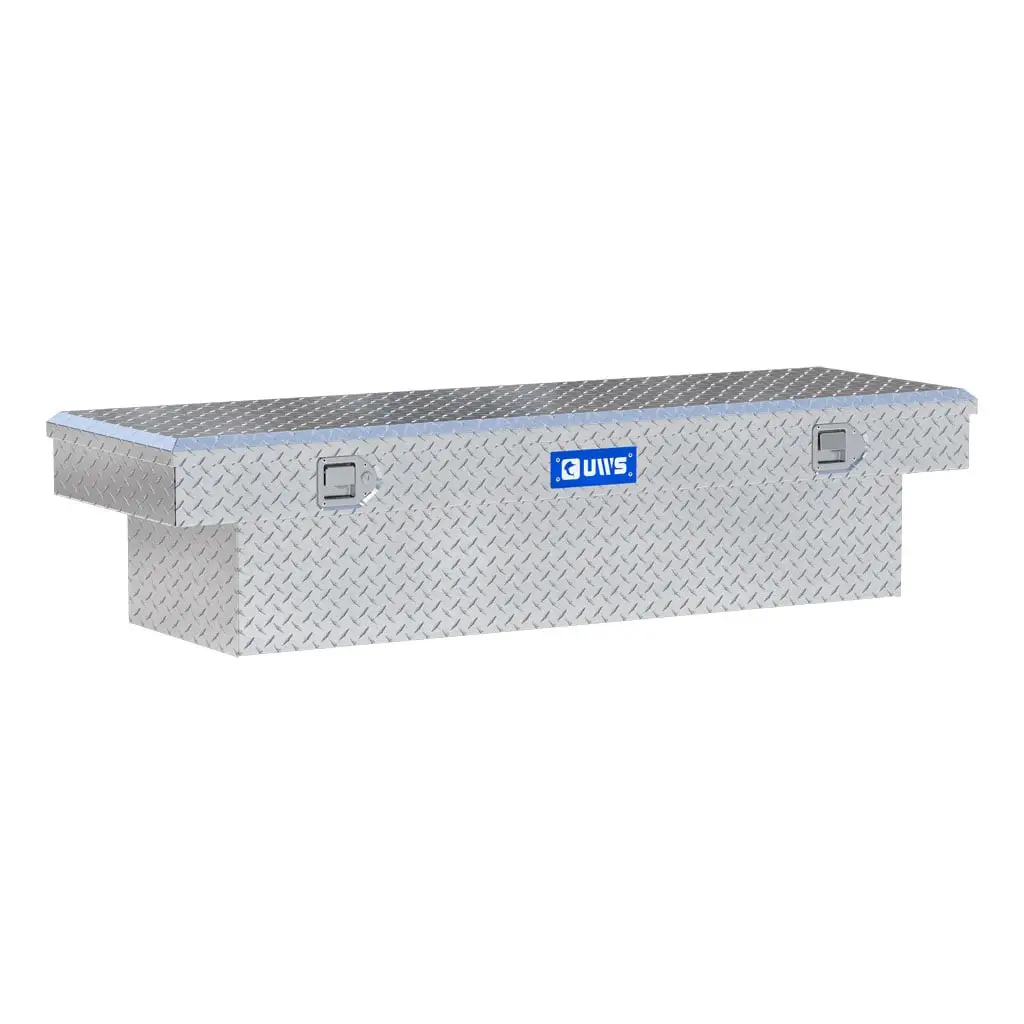 Bright Aluminum 63" Crossover Truck Tool Box (LTL Shipping Only)