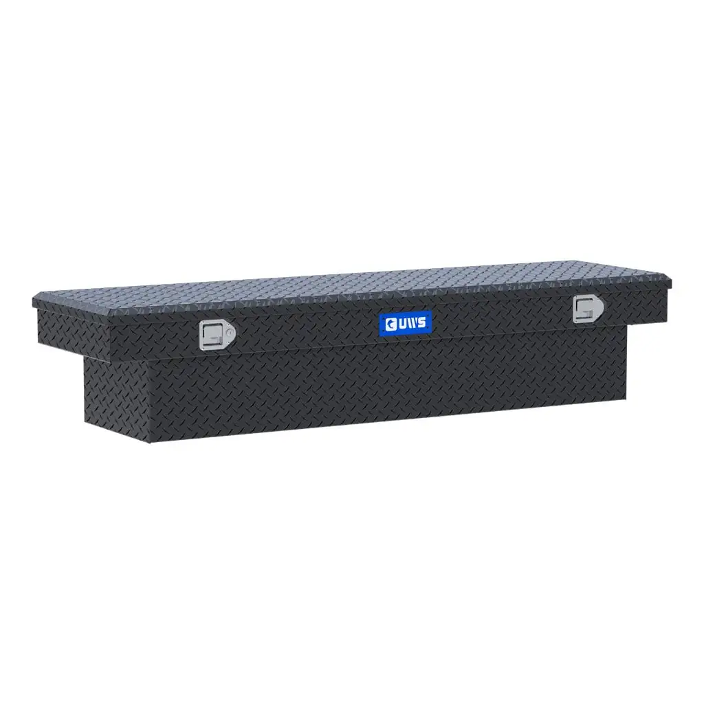Matte Black Aluminum 72" Crossover Truck Tool Box (LTL Shipping Only)