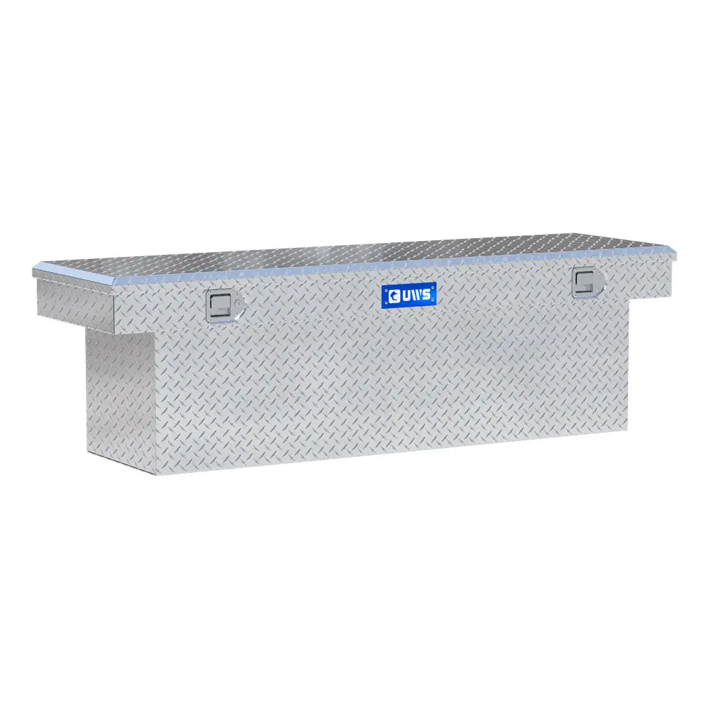 Bright Aluminum 69" Deep Crossover Truck Tool Box