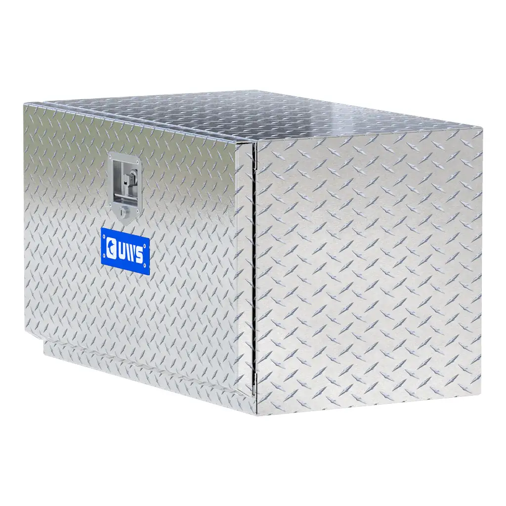Bright Aluminum 30" Single-Door Underbody Tool Box (LTL Shipping Only)