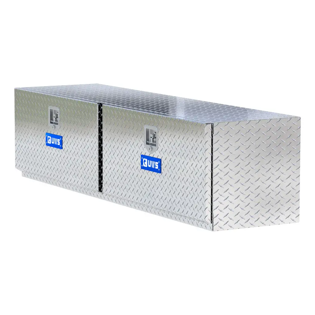 Bright Aluminum 72" Double-Door Underbody Tool Box (LTL Shipping Only)