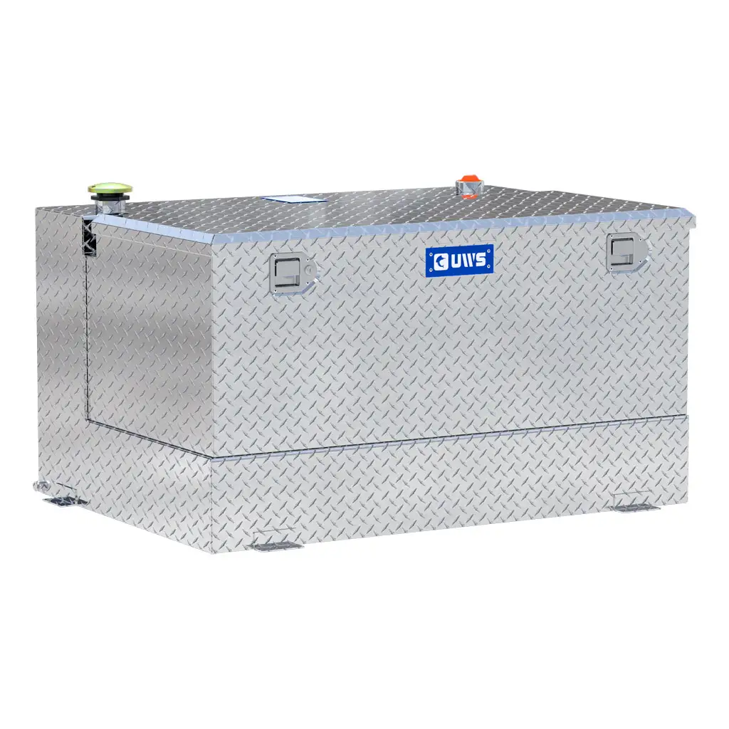 85-Gallon Combo Bright Aluminum Transfer Tank