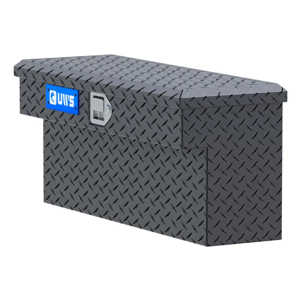 Matte Black Aluminum UTV Side Tool Box - Polaris Ranger (LTL Shipping Only)