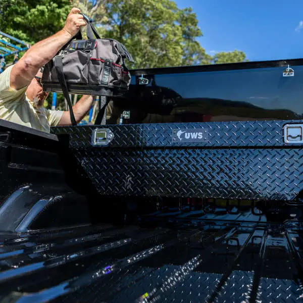 Angled Truck Tool Box