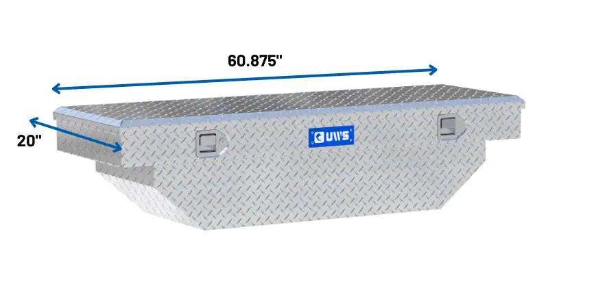 Jeep Gladiator Tool Box Size Dimensions