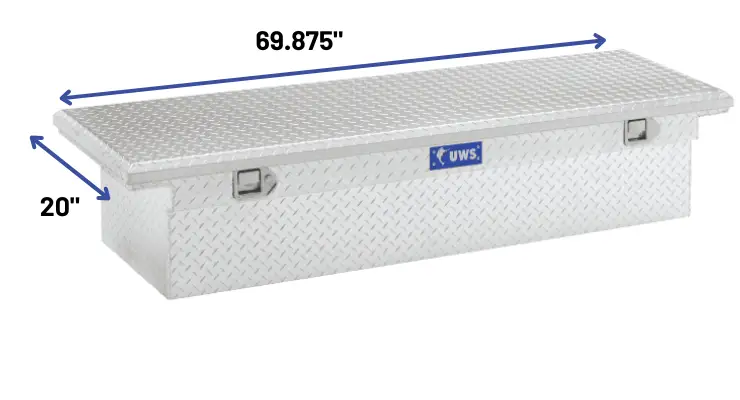 Toyota Tacoma Tool Box Size Dimensions