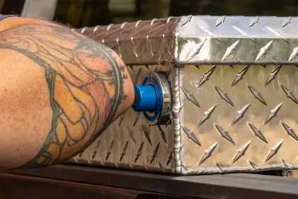 Open Truck Tool Box Lid Open Truck Tool Box Lid